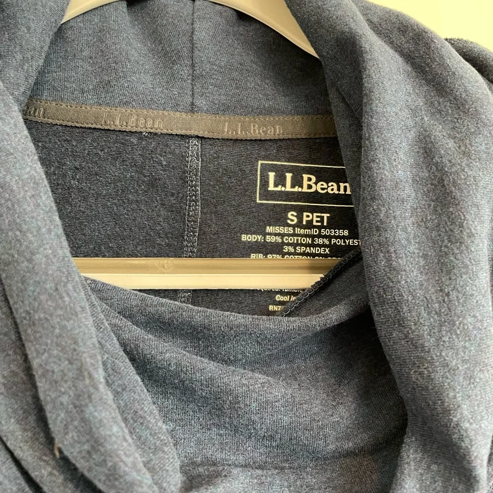 LL Bean cowl neck tunic top. - Picture 2 of 4